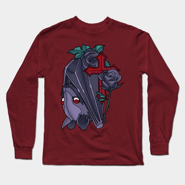 Goth Cutie Long Sleeve T-Shirt by BubblegumGoat